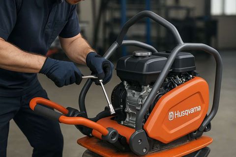 Service av Husqvarna hoppetusse